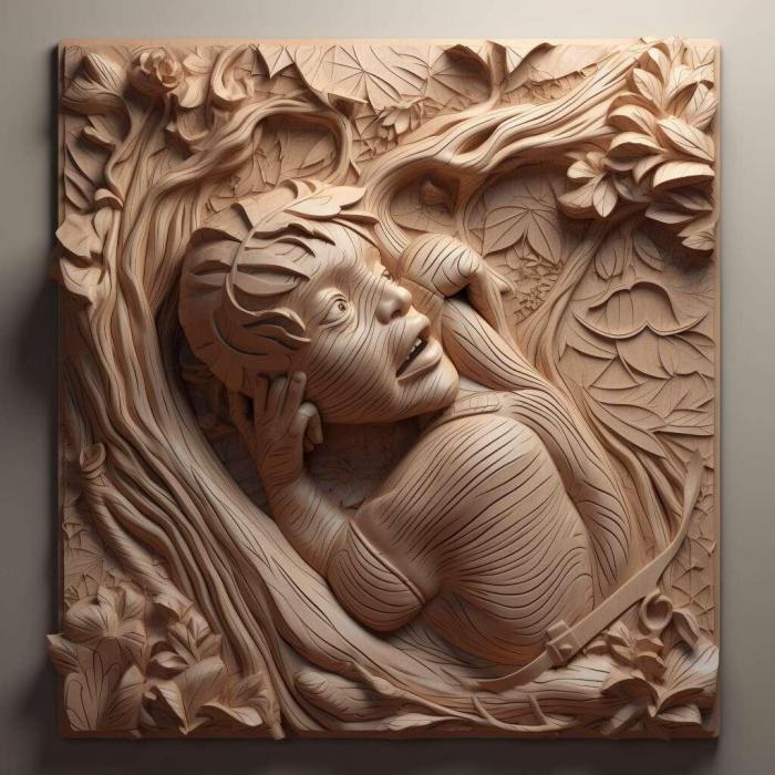 نموذج ثلاثي الأبعاد لآلة CNC 3D Art 